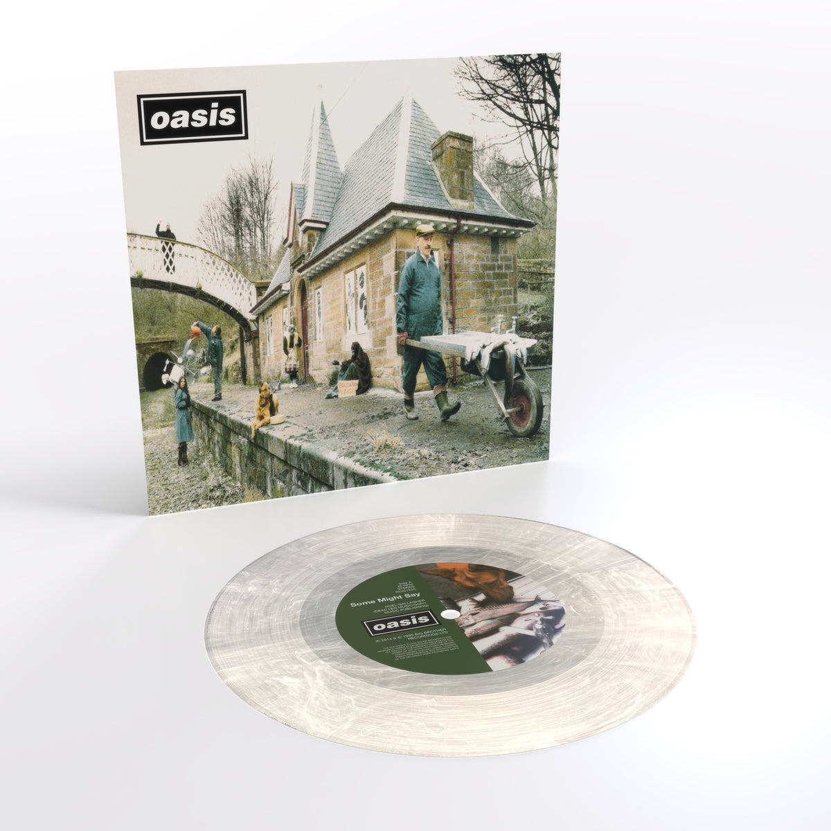 Oasis - Some Might Say: Pearl Coloured Clear 7