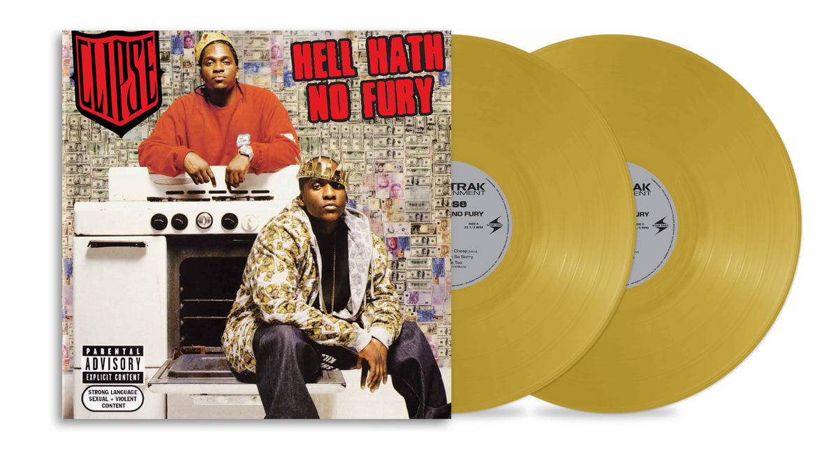 Clipse - Hell Hath No Fury: Gold Double Vinyl LP – Limited