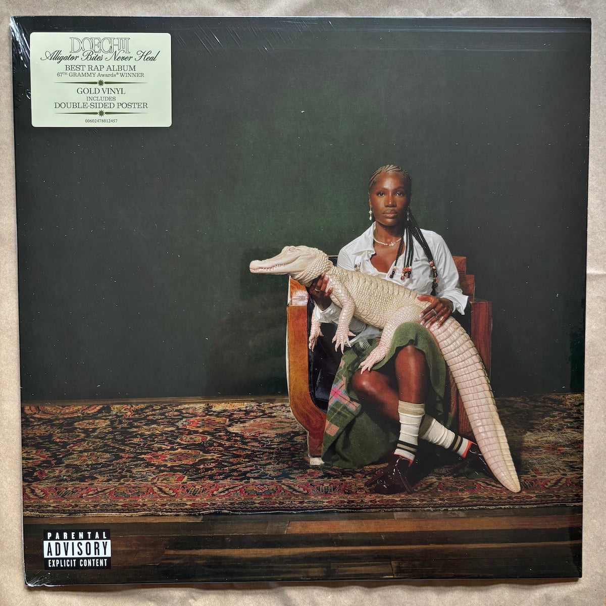 Doechii - Alligator Bites Never Heal: Gold Vinyl LP – Limited