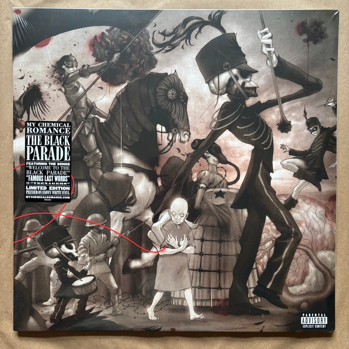 My Chemical Romance The Black Parade 特別版 My Chemical Romance - The Black Parade: Snow White Double Vinyl LP