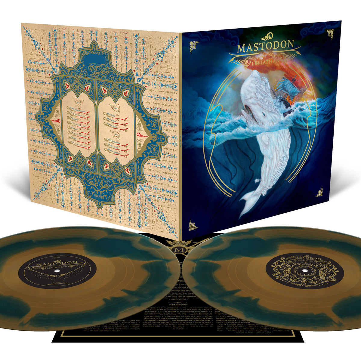 激レア リキッド盤 250枚限定 MASTODON leviathan Mastodon - Leviathan – Limited Addition Records