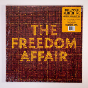 The Freedom Affair: Indies Orange w/ Black Swirl Vinyl
