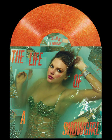 The Life of a Showgirl: Sweat And Vanilla Perfume Portofino Orange Glitter Vinyl LP