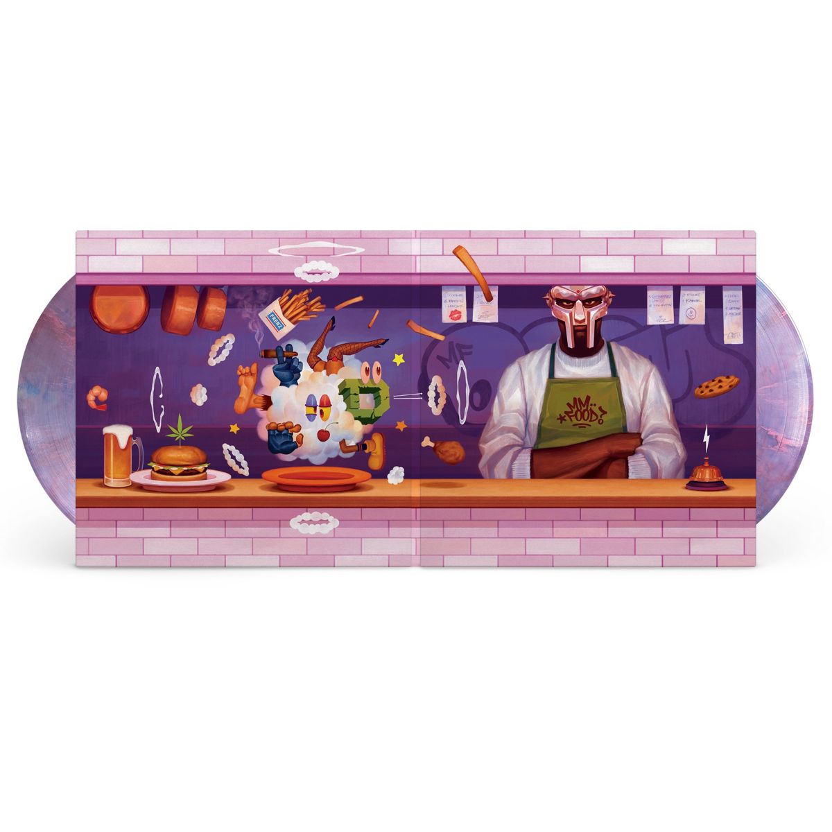 MF DOOM - MF DOOM - MM.. Food: Green + Pink Vinyl – Limited