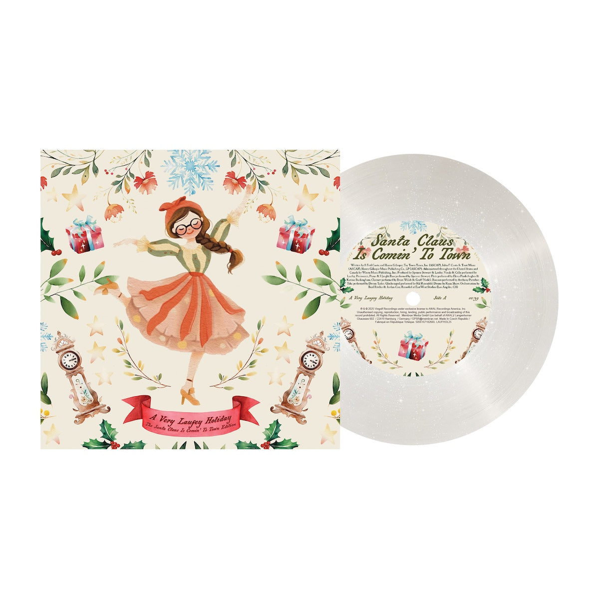 Santa Claus Is Comin’ To Town: Snow Globe Glitter 7" Vinyl