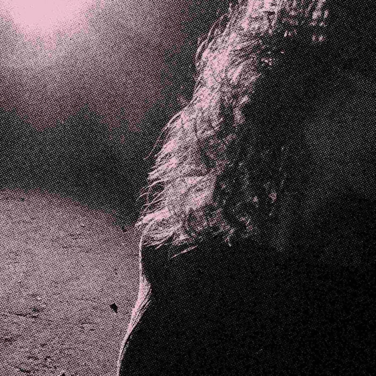 ghostholding: Baby Pink & Black Splatter Double Vinyl LP