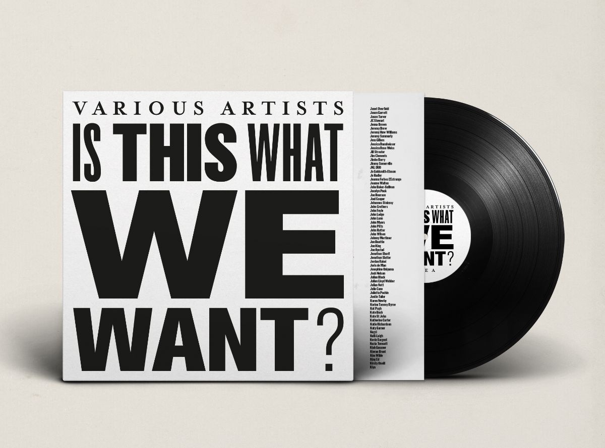 Is This What We Want?: Numbered Vinyl LP