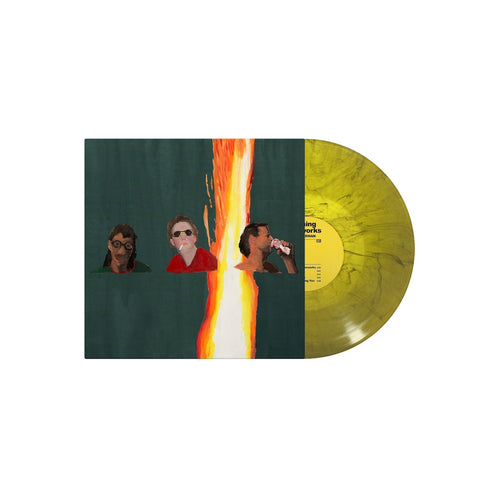 Manning Fireworks: Transparent Yellow and Black Marbled Vinyl LP