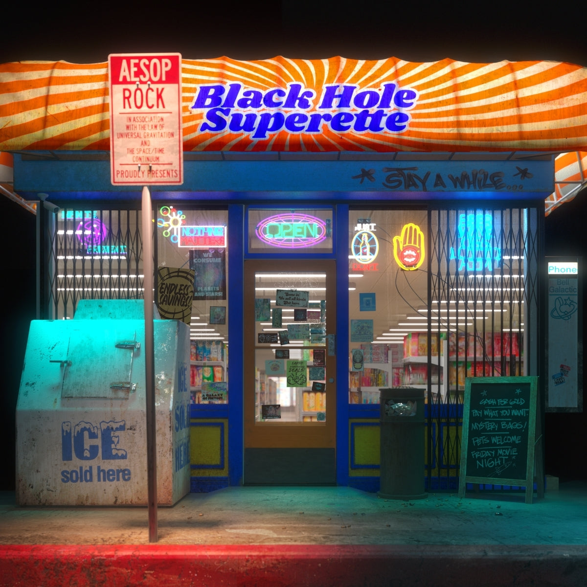 Black Hole Superette: Black Ice Double Vinyl LP