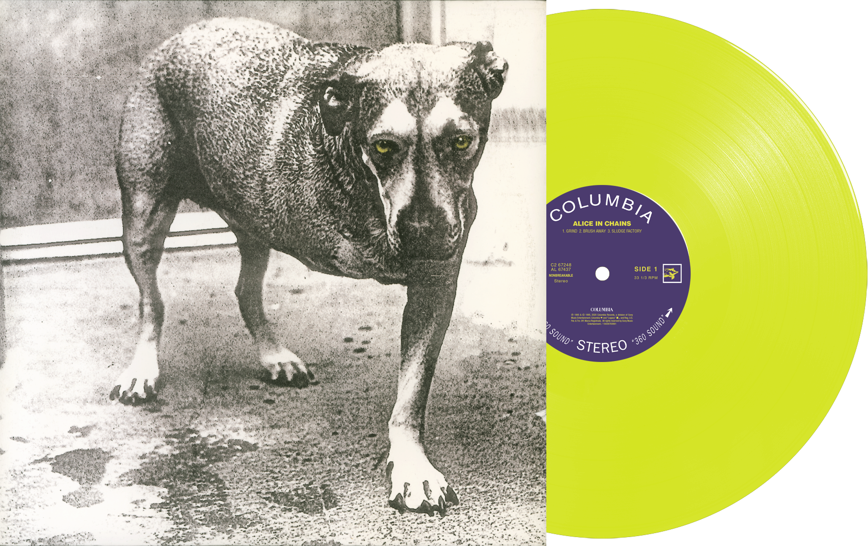 Alice in Chains (30th Anniversary): Highlighter Yellow Double Vinyl LP