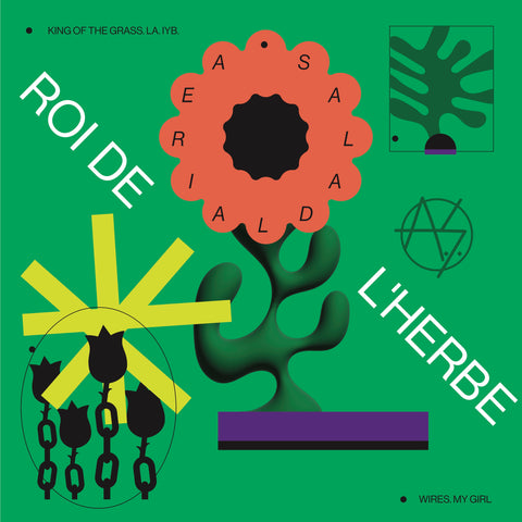 Roi De L’Herbe: Clear With Neon Green Splatter Vinyl EP