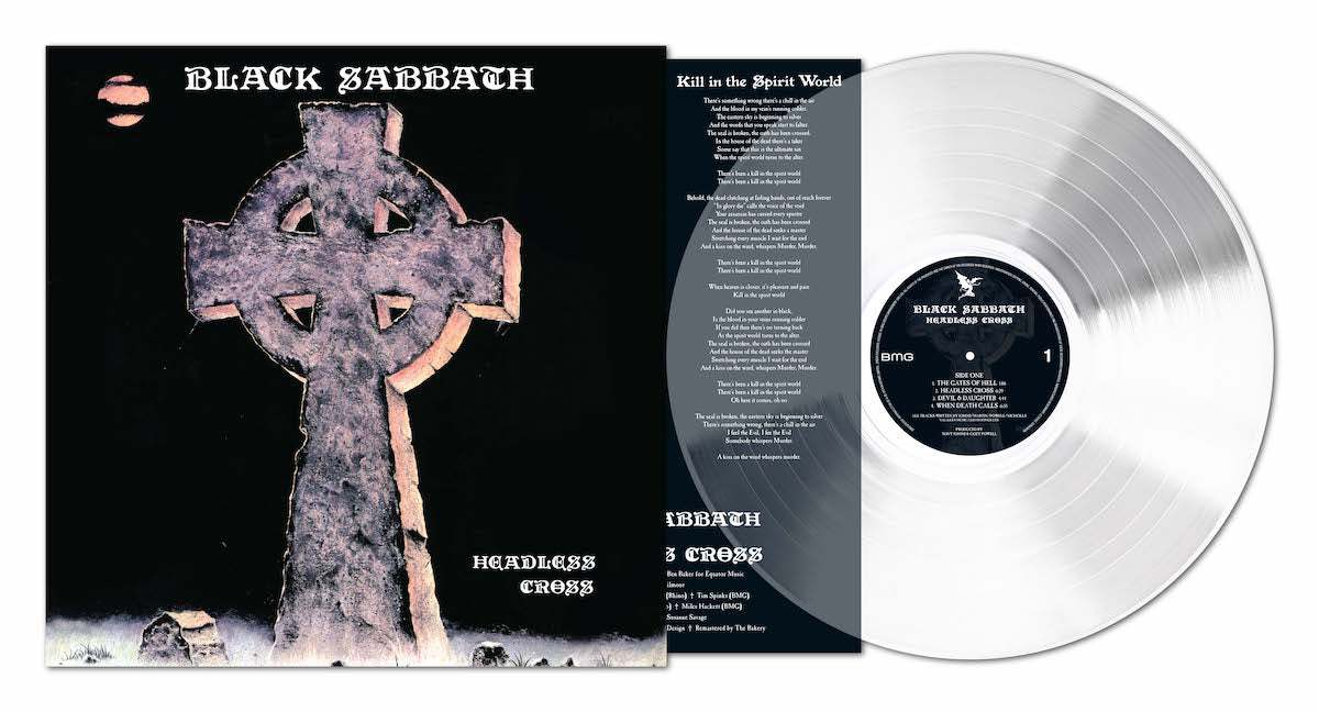 Black Sabbath Headless Cross (2024 Remaster) Ultra Clear Vinyl LP