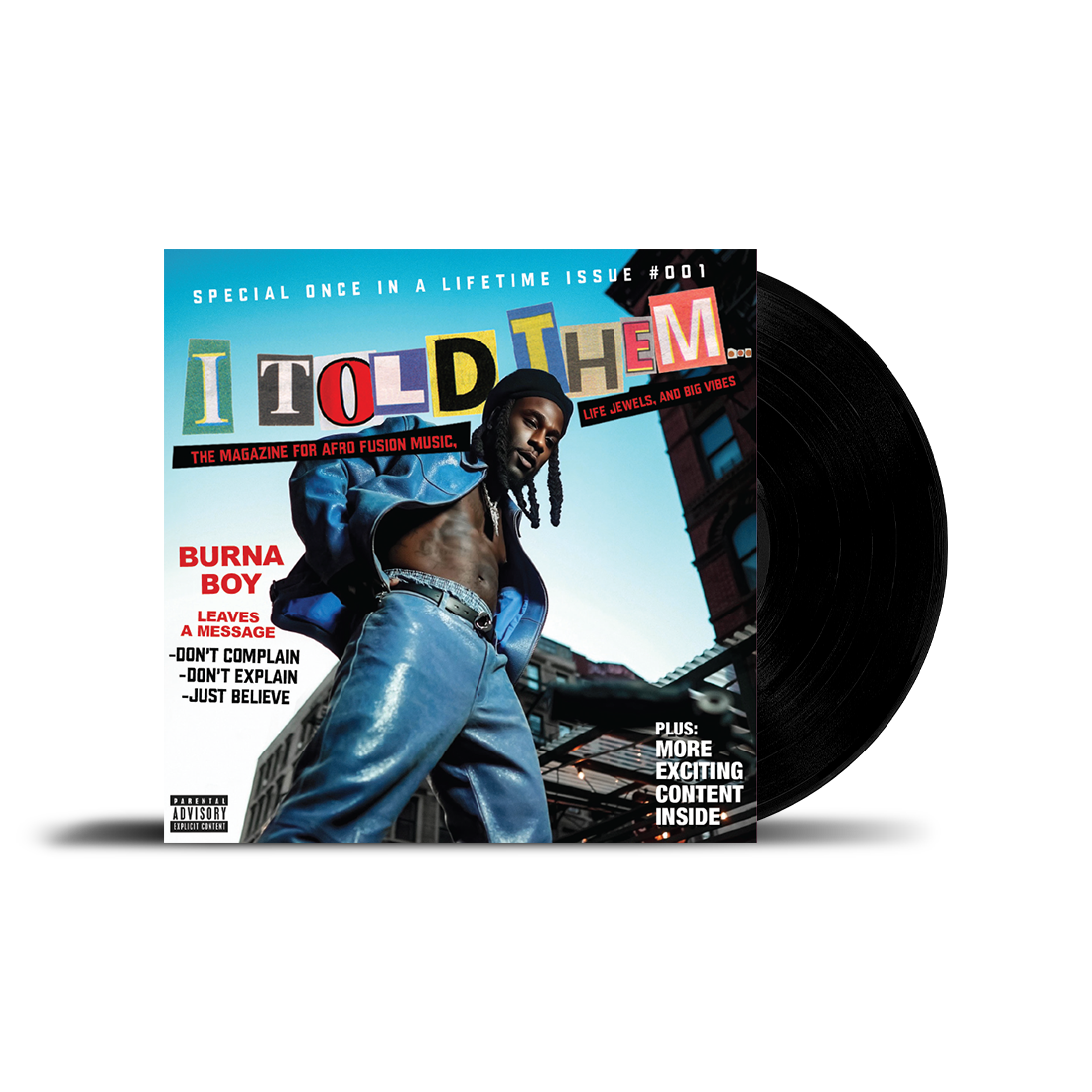 I Told Them…: Vinyl LP
