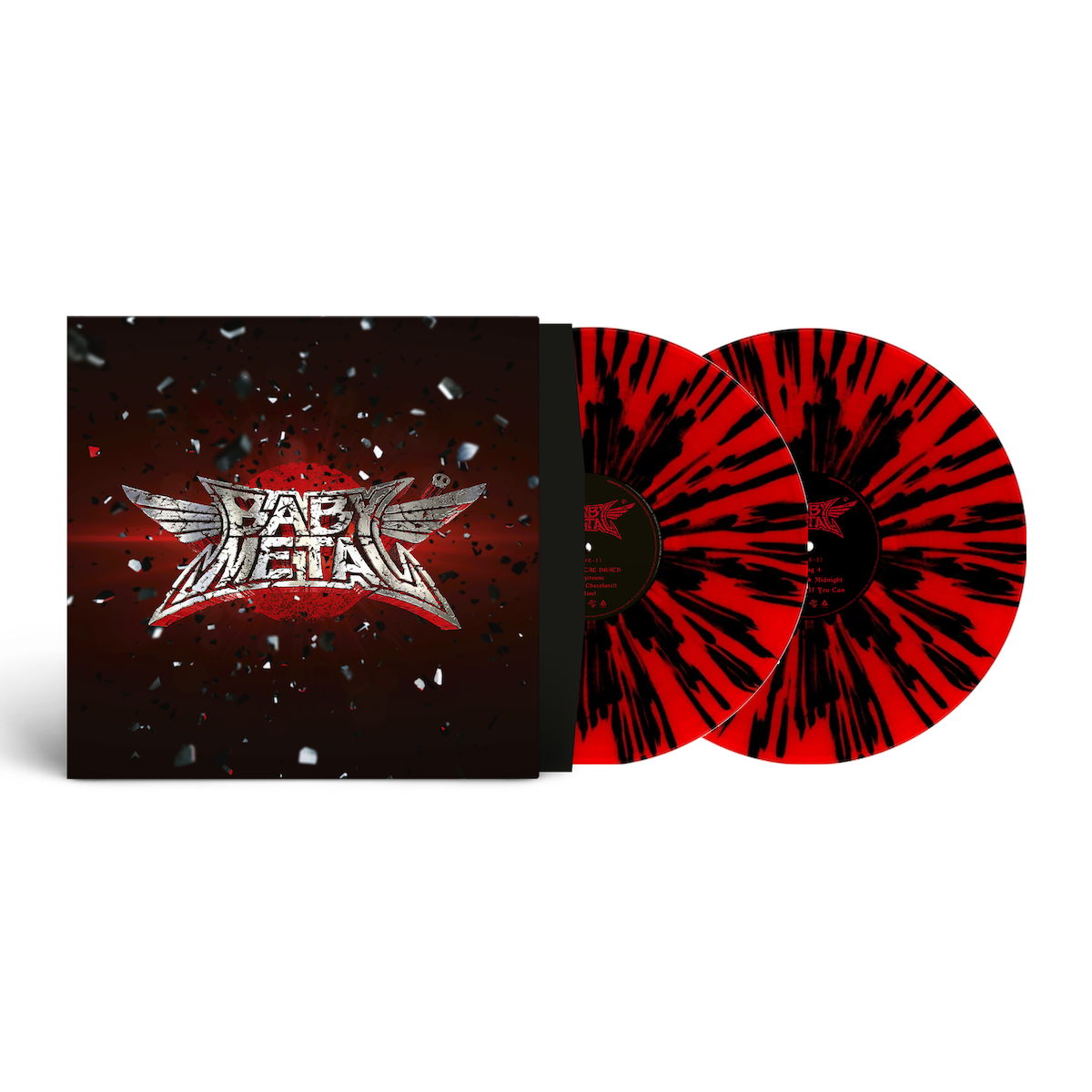 BABYMETAL: Red & Black Splatter Double Vinyl LP