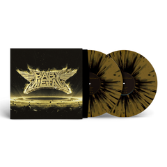 METAL RESISTANCE: Gold & Black Splatter Double Vinyl LP