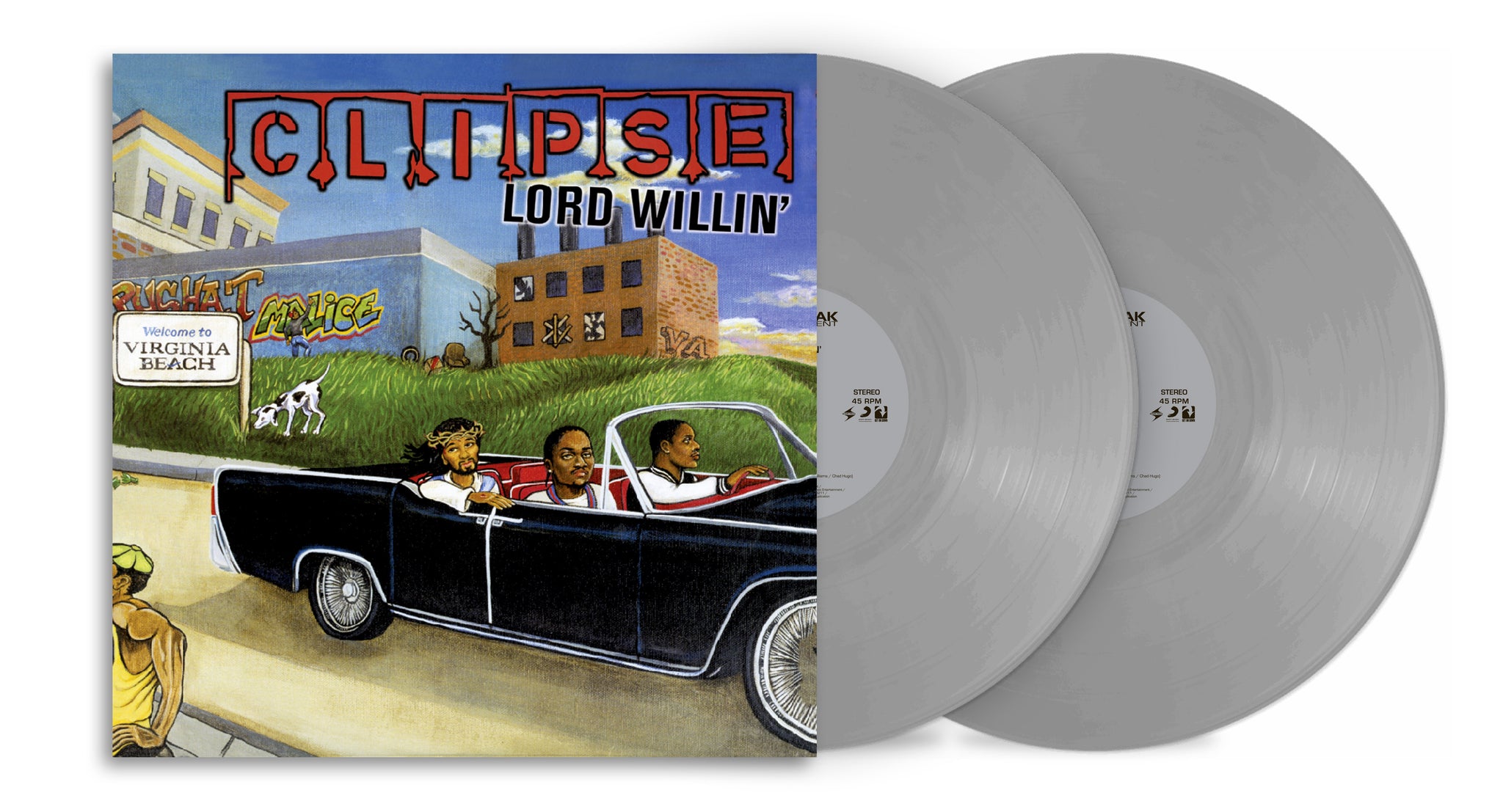 Clipse - Lord Willin': Silver Double Vinyl LP – Limited Addition