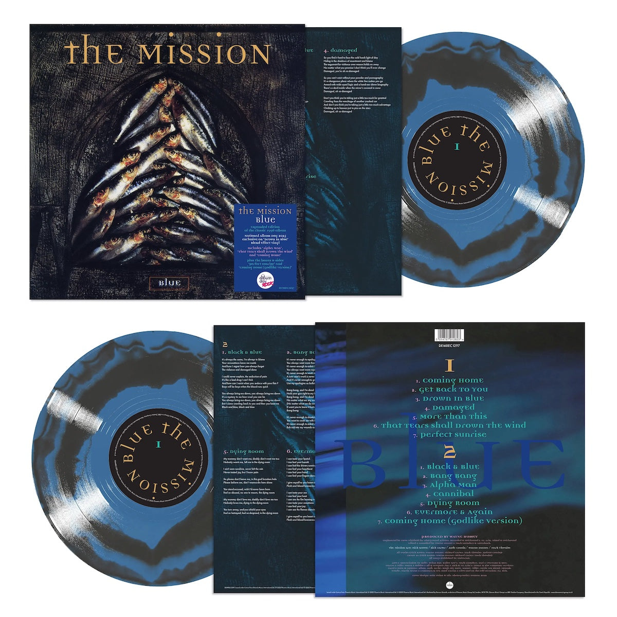 Blue: Drown In Blue Vinyl LP