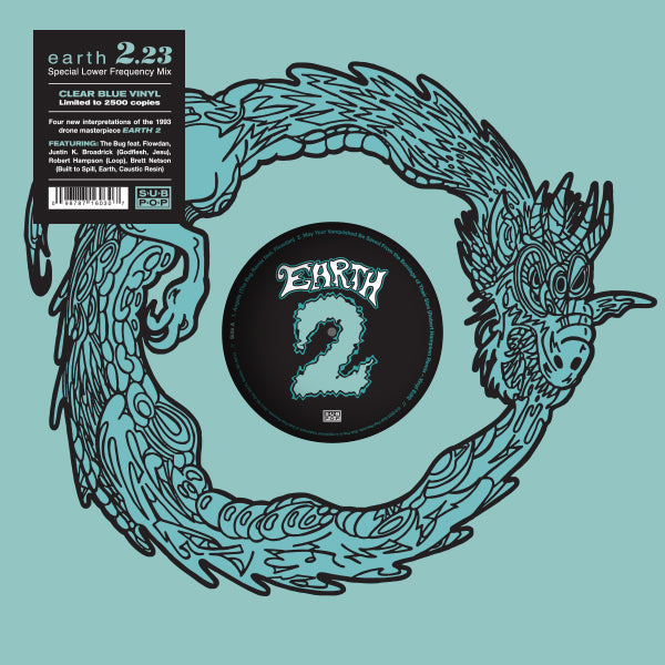 Earth 2.23 Special Lower Frequency Mix: Glacial Blue Vinyl LP