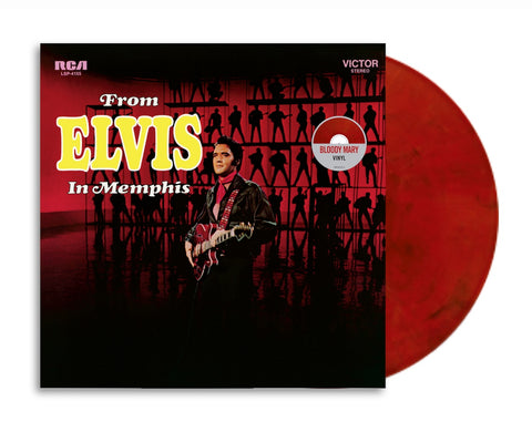 From Elvis In Memphis: Red Black White Marble Vinyl LP (National Album Day)