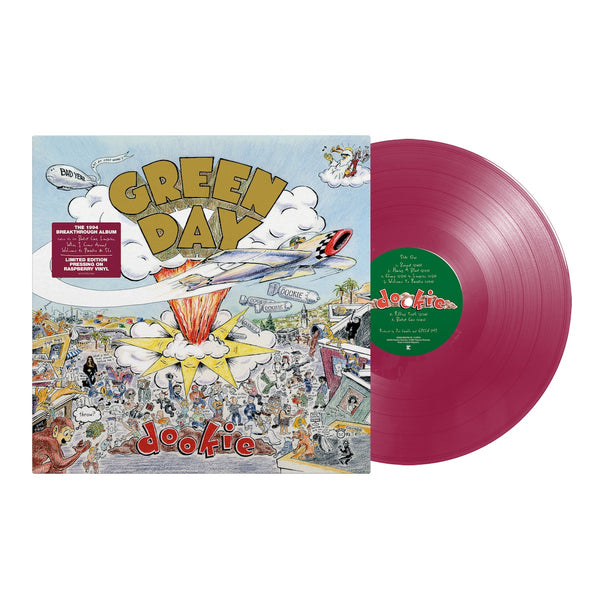 Green Day - Dookie: Raspberry Vinyl LP – Limited Addition Records