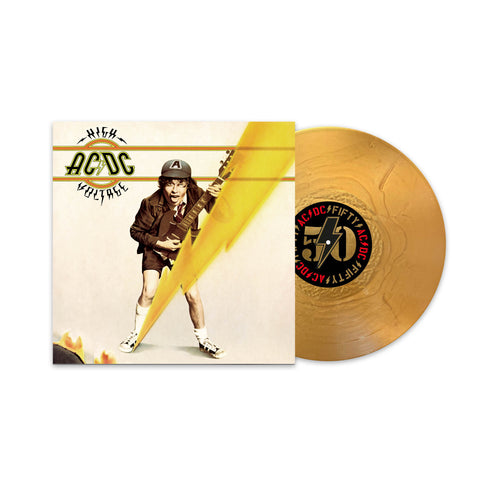 High Voltage (50th Anniversary): Gold Vinyl LP