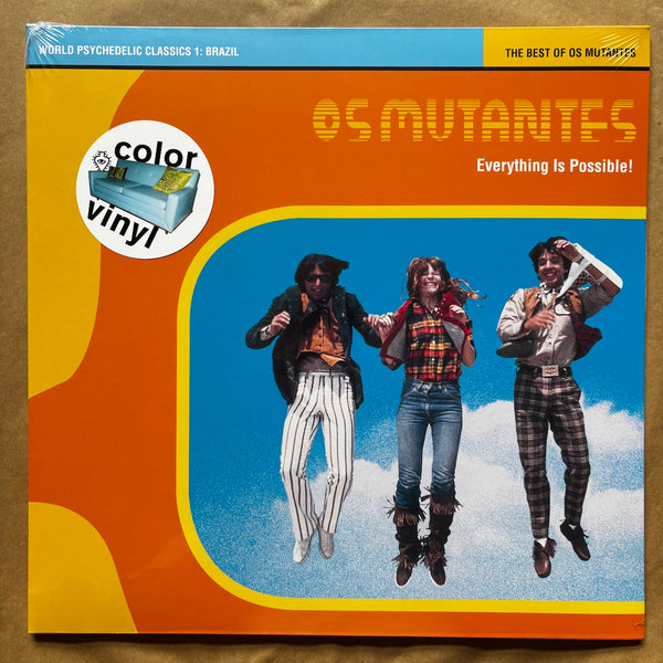 Everything Is Possible! - The Best Of Os Mutantes: Crystal Blue Vinyl LP