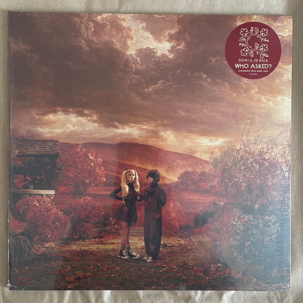WHO ASKED?: Transparent Olive Double Vinyl LP