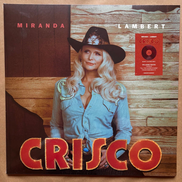 Crisco: Red Leather Vinyl LP