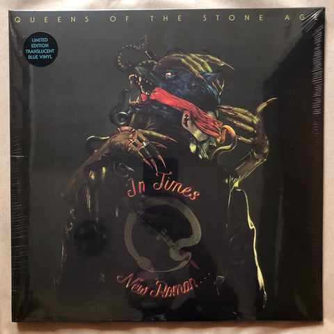 In Times New Roman: Red/Green/Silver/Clear Blue Double Vinyl LP