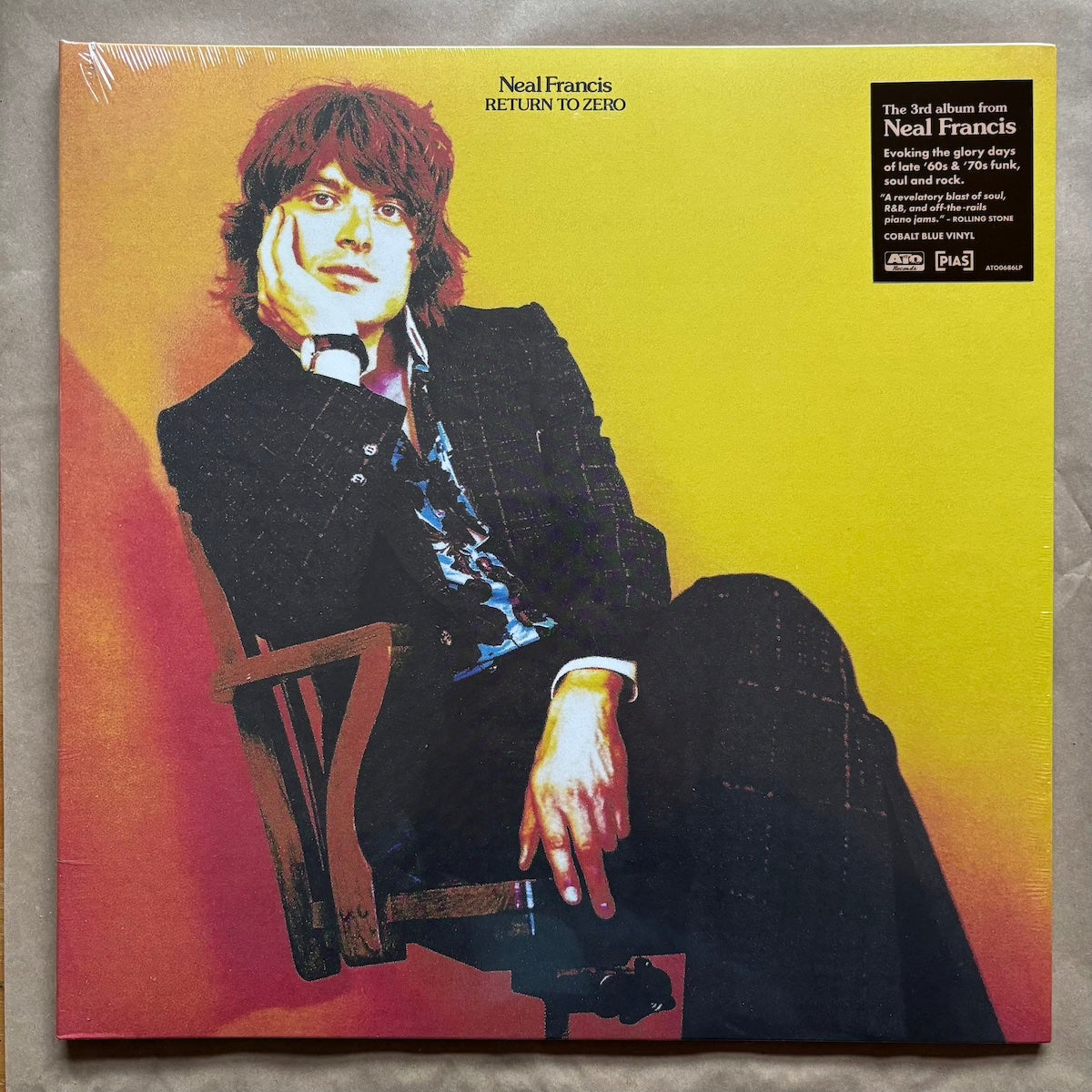 Return To Zero: Cobalt Blue Vinyl LP