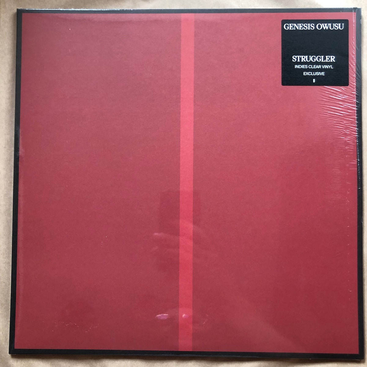 STRUGGLER: Clear Vinyl LP