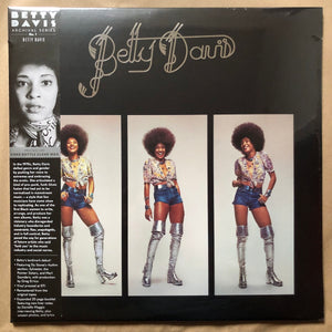 Betty Davis: Coke Bottle Clear Vinyl LP