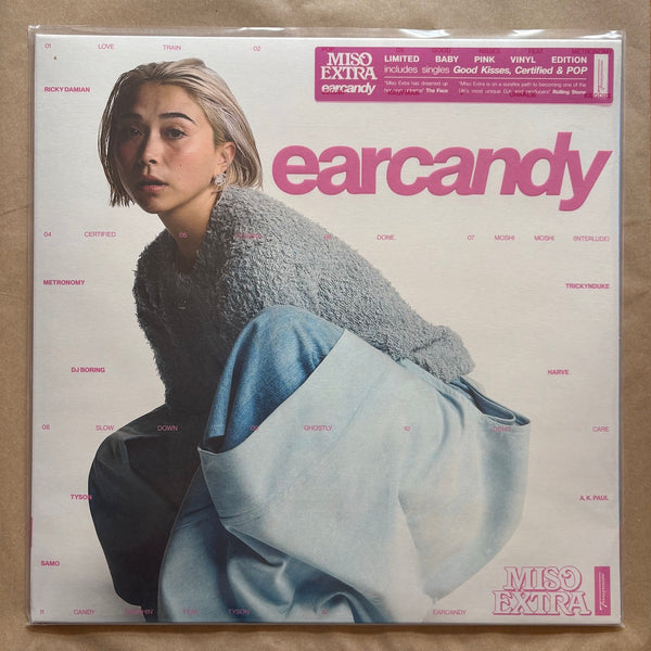 Earcandy: Baby Pink Vinyl LP