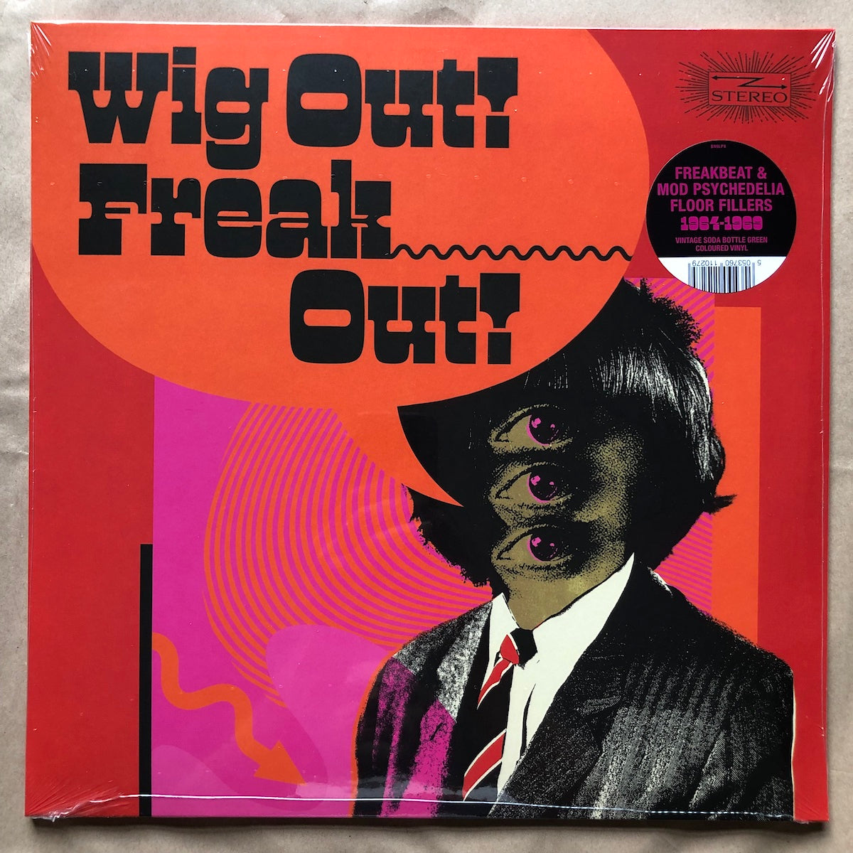 Wig Out! Freak Out! (Freakbeat & Mod Psychedelia Floorfillers 1964-1969): Transparent Coke Bottle Green Double Vinyl LP