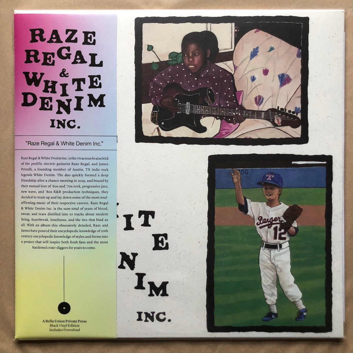 Raze Regal & White Denim Inc.: Vinyl LP