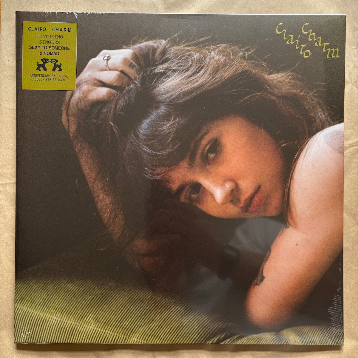 Charm: Exclusive Anniversary 3 Colour Striped Yellow/Light Blue/Purple Vinyl LP