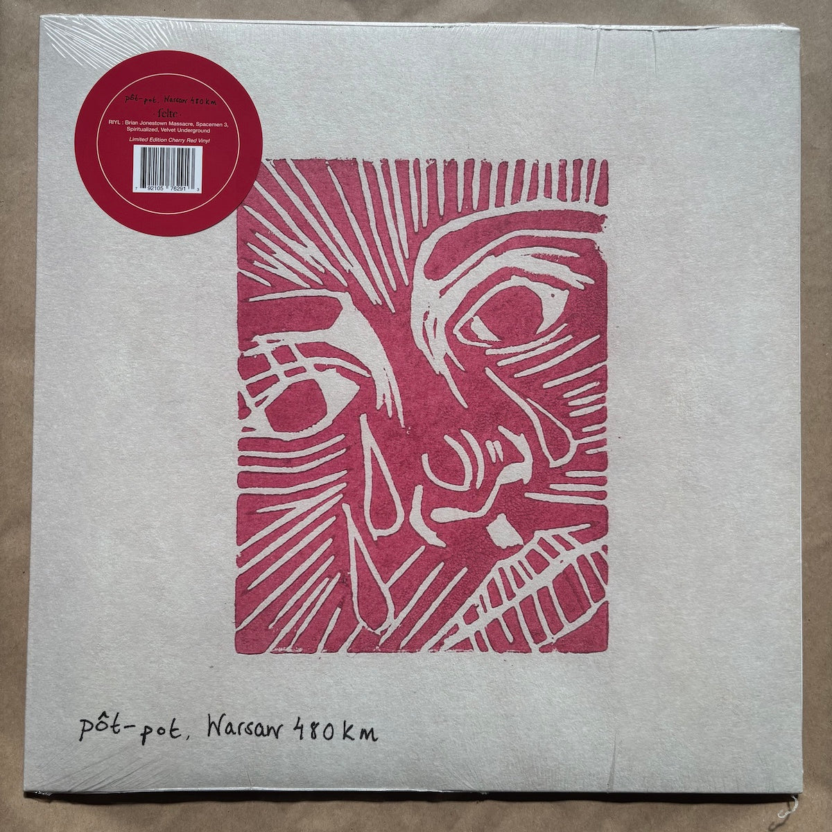 Warsaw 480km: Cherry Red Vinyl LP