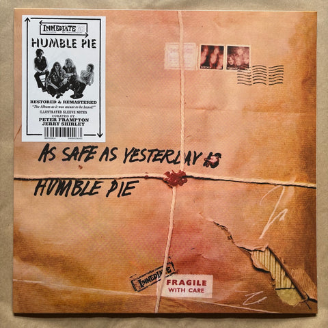 As Safe As Yesterday Is: Vinyl LP