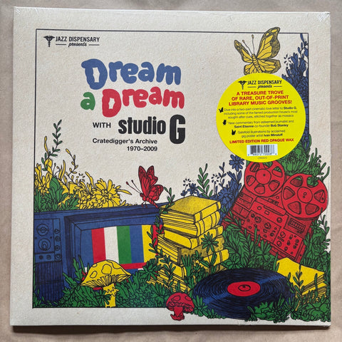 Jazz Dispensary Presents: Dream A Dream with Studio G: Cratedigger’s Archive (1970-2009): Red Double Vinyl LP