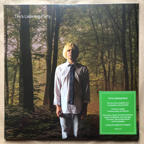 Tim Burgess Listening Party Part One: Indies Signed Exclusive 140G Translucent Green Double Vinyl LP