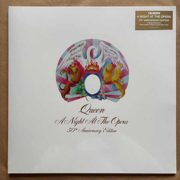 A Night At The Opera: 50th Anniversary Edition Clear Vinyl LP (National Album Day)