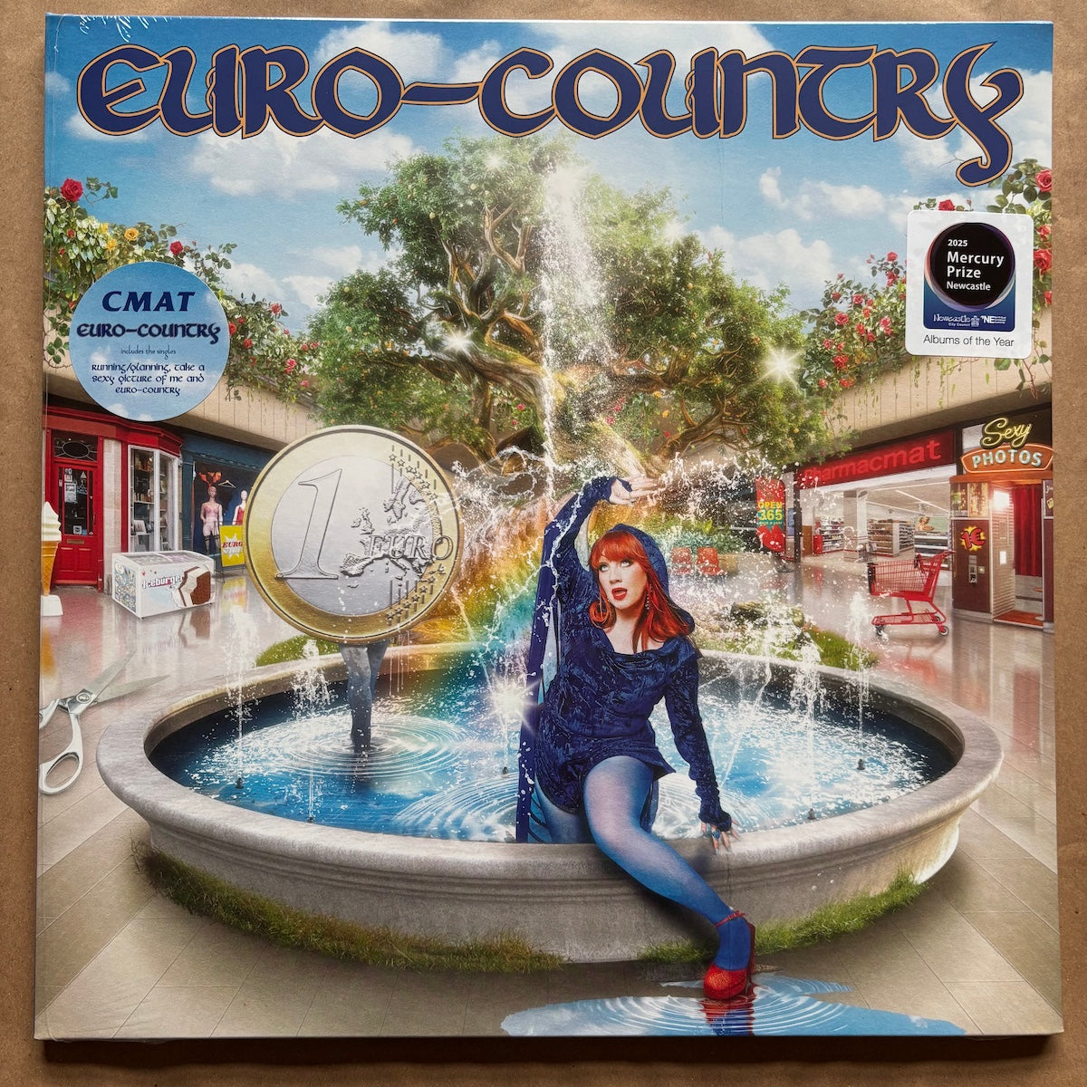 EURO-COUNTRY: Cloudy Blue Double Vinyl