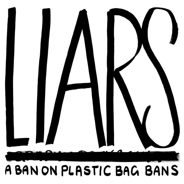 A Ban on Plastic Bag Bans: White PET Vinyl LP