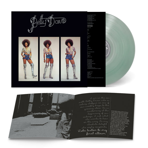 Betty Davis: Coke Bottle Clear Vinyl LP