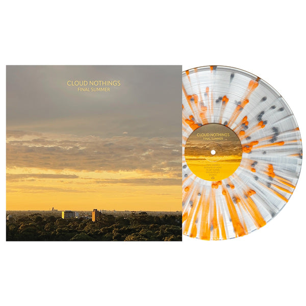 Final Summer: Clear with Orange Grey Splatter Vinyl LP