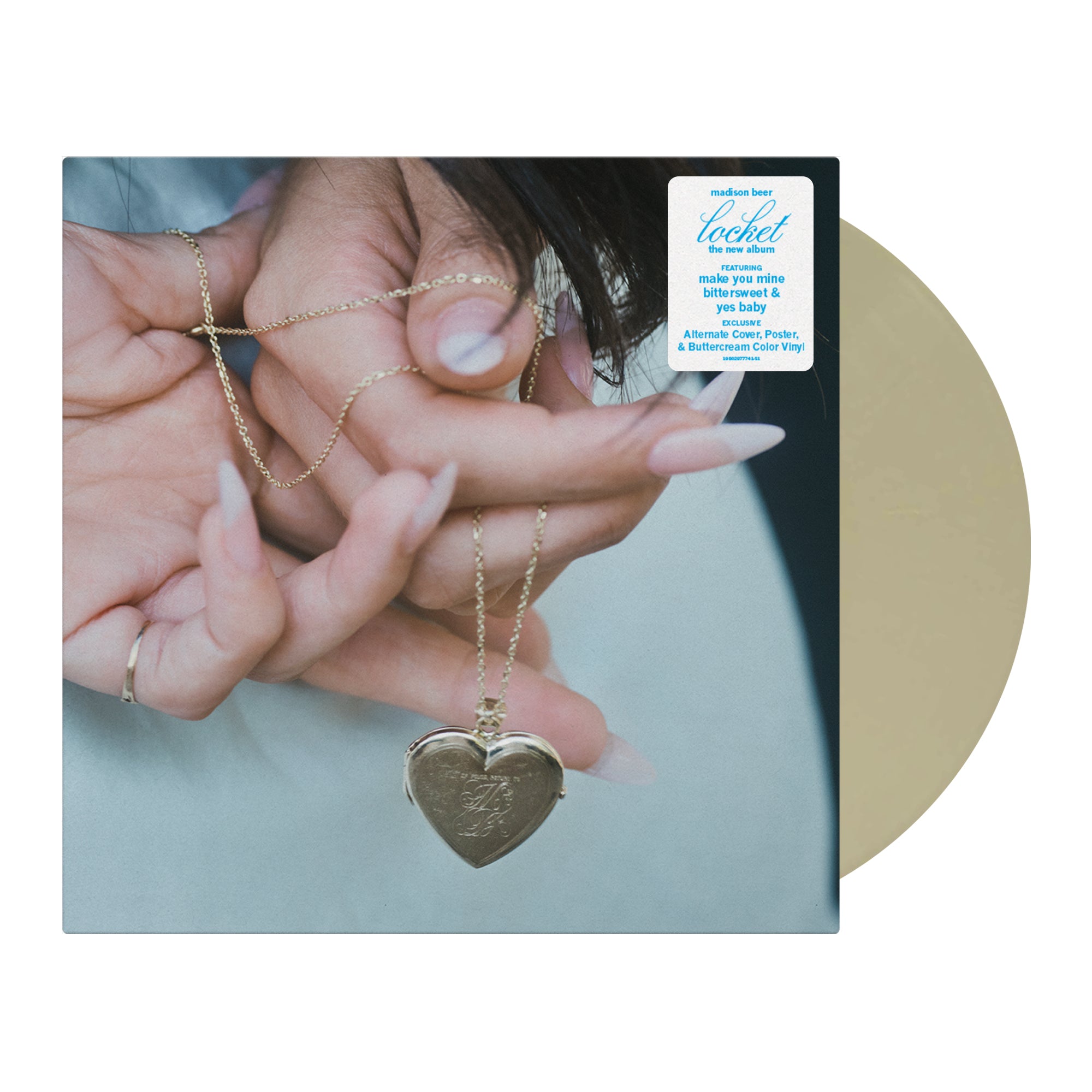 Locket: Retail Exclusive Alt Cover Buttercream LP