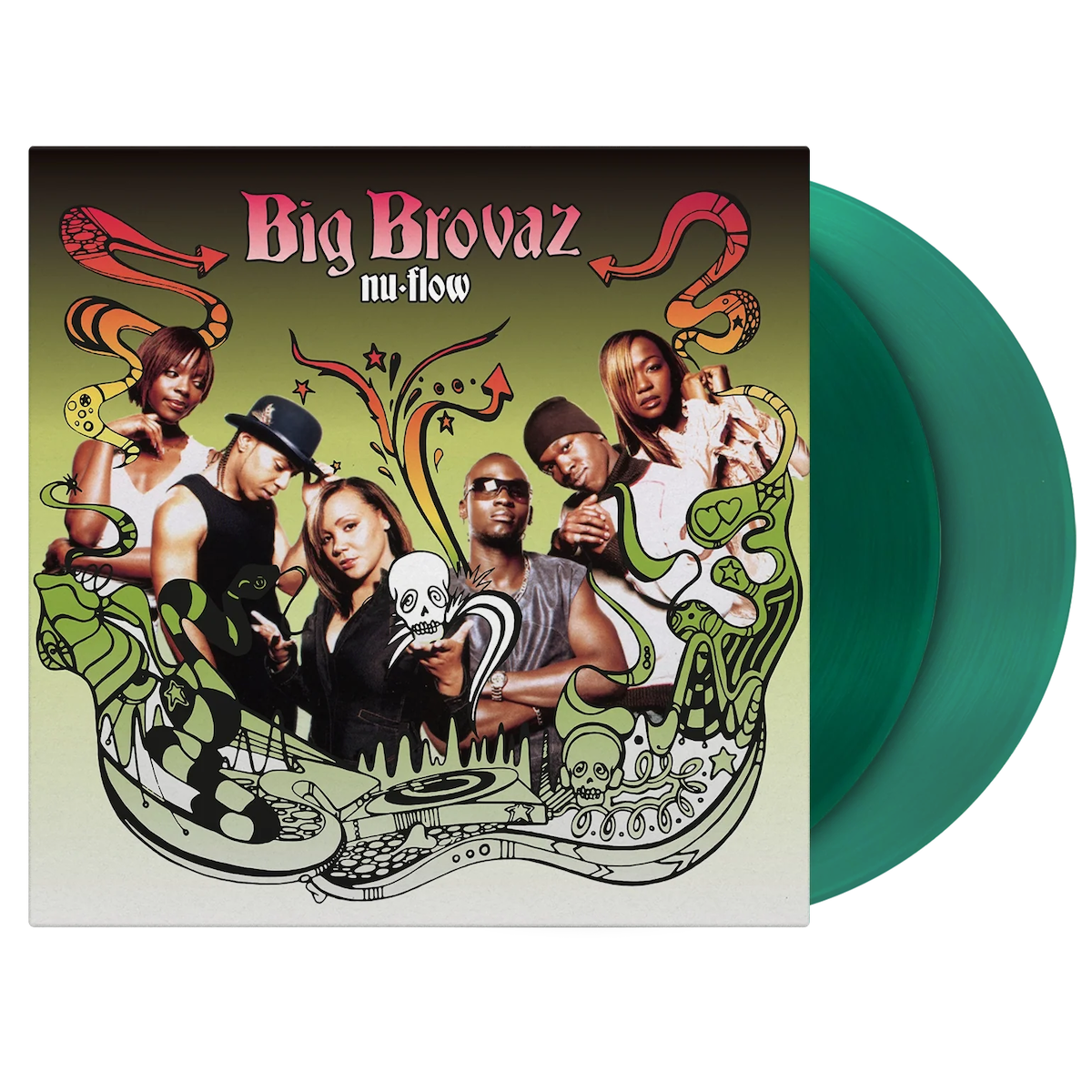 Nu Flow: Translucent Green Numbered Double Vinyl LP