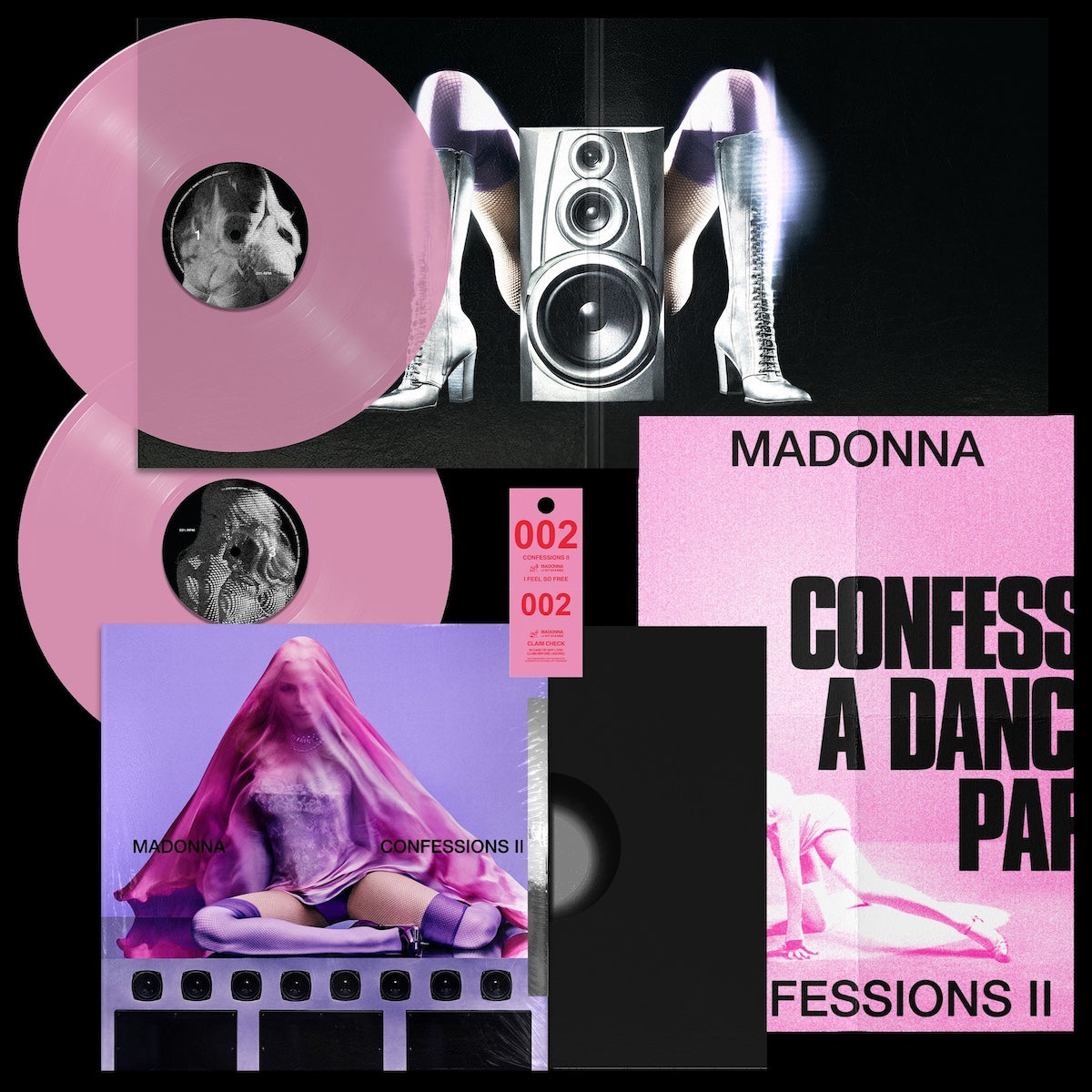 新品 ナンバリング入り MADONNA / CONFESSIONS II Madonna - Confessions II – Limited Addition Records