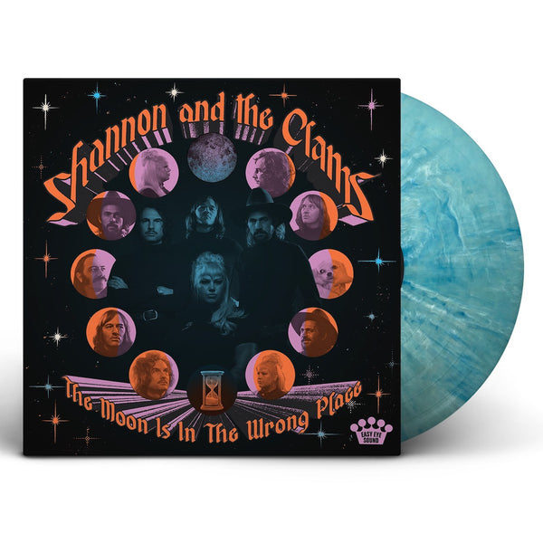 The Moon Is In The Wrong Place: Blue Splatter Vinyl LP