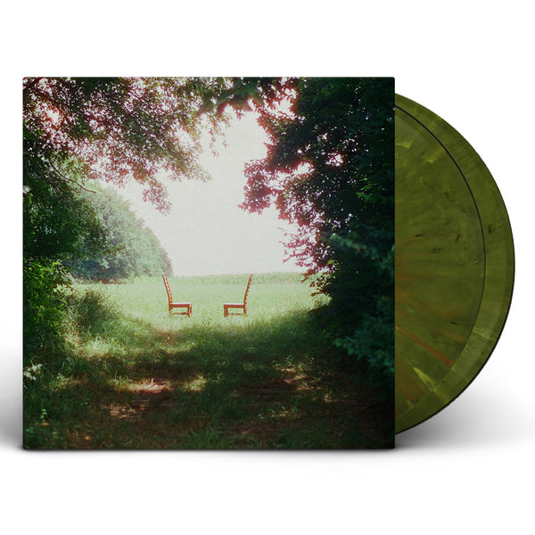 Singin' to an Empty Chair: Green and Brown Marble Double Vinyl LP (REPRESS)